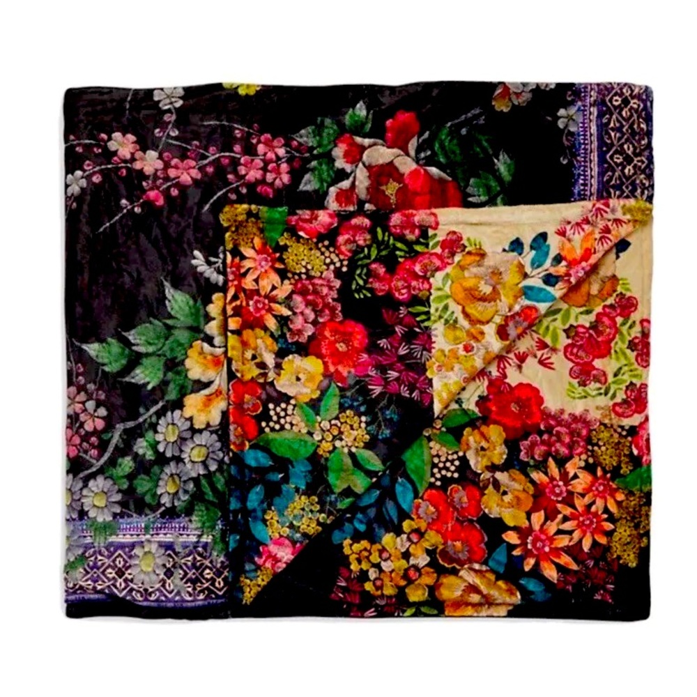 NWT JOHNNY WAS VINTAGE COZY BLANKET